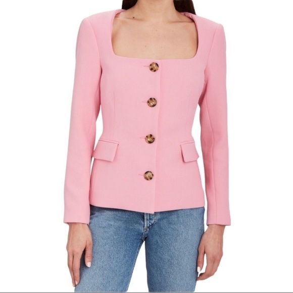 Veronica Beard Ria Collarless Blazer - Picture 1 of 6